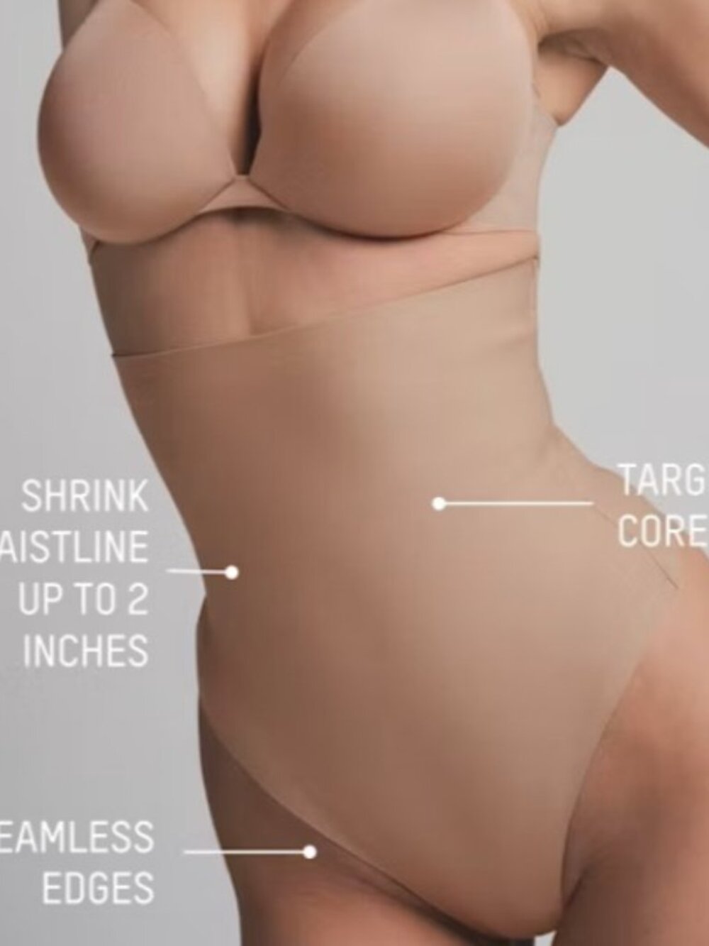 SKIMS High Waist Sculpting Briefs in Nude